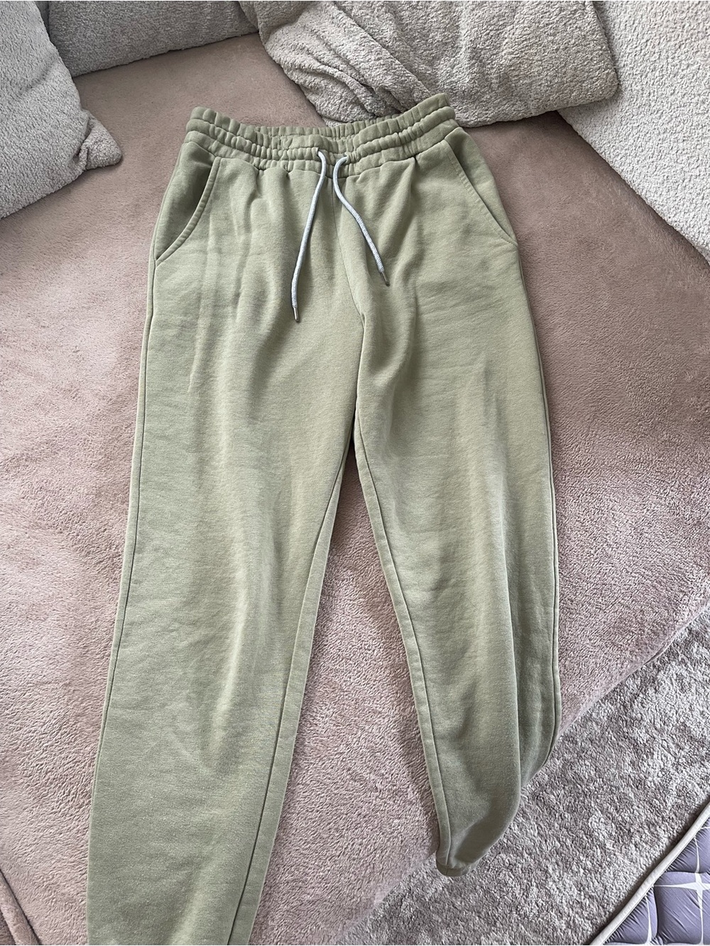 Forever 21 Olive Green Women's Drawstring Joggers